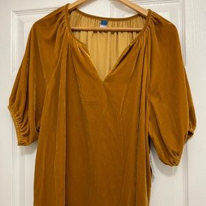 Old Navy- Mustard Blouse